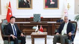 Bakan Memişoğlu, Japonya Temsilciler Meclisi Üyesi Masaki Ogushi ile görüşme gerçekleştirdi