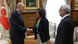 Erdoğan, DEM Parti heyetini kabul etti