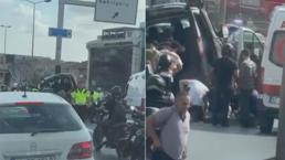 Küçükçekmece'de feci kaza! 12'si çocuk 13 yaralı; sürücü gözaltına alındı
