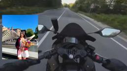 Şile'de Ceyda Yakova'yı hayattan koparan motosiklet kazası kask kamerasında