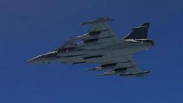 Macaristan'da 'Gripen' tipi savaş uçağı düştü
