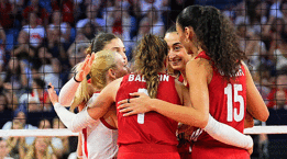 Avrupa Voleybol Şampiyonası'nda Filenin Sultanları Almanya'yı devirdi, dörtte dört yaptı!