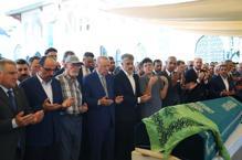 Cumhurbaşkanı Erdoğan, Fatma Zehra Önen'in cenaze törenine katıldı