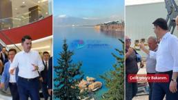 Bakan Kurum, Antalya EXPO Alanı'ndaki COP31 hazırlıklarını inceledi