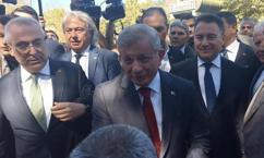Ahmet Davutoğlu adliyede! ‘Cumhurbaşkanına hakaret’ suçlamasıyla ifade verdi