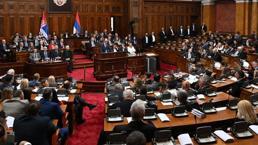 Sırbistan'da parlamento feshedildi!