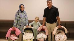 Bir çocuk hayal ettiler, 4 bebekle döndüler: Artık 5 kızımız oldu
