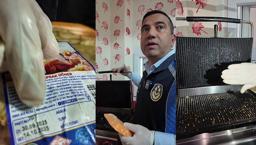 Hatay’da okul kantinlerinde mide bulandıran görüntüler! Son kullanma tarihi 1 yıl geçmiş tavuk döner çıktı