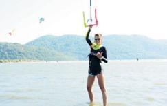 VARLIER’İN KITESURF TUTKUSU