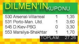 Rövanşta Arsenal