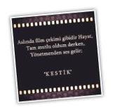 YÖNETMEN ‘KESTİK’ DEDİ!