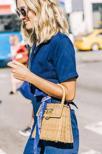 Sokak Modası: Hasır Çanta