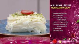 Muhallebili güllaç tarifi