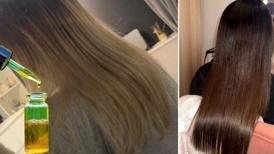 Bu yağı sürene kadar saçları incecikti! Kökten uca onarıyor: 'Kırıklarımdan eser yok'