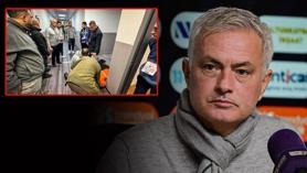 Jose Mourinho'nun basın toplantısında korkutan anlar! Baygınlık geçirdi