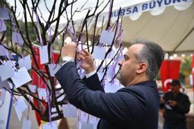 Bursa kadına şiddeti reddediyor