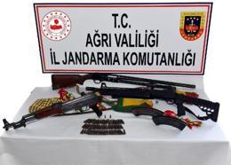 Ağrı'da PKK/KCK'nın silah taciri yakalandı