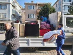 Gönüllü Anneler Derneği, ihtiyaç sahibi aileyi sevindirdi