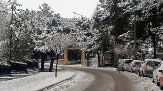 Demirci'de eğitime kar tatili