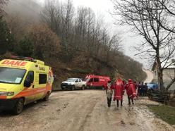 Kayıp iş makinesi operatörünü arama çalışmalarında mont bulundu