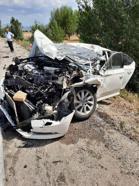 Şarkikaraağaç'ta kaza: 4 yaralı