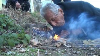 Hatay’da kav mantarı ile ateş yakma kültürü yaşatılıyor