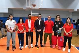 A Milli Hokey Takımı oyuncuları Mustafakemalpaşa’yı ziyaret etti