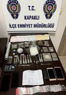Kapaklı'da uyuşturucu operasyonunda 2 tutuklama