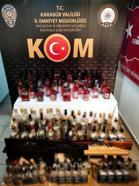 Karabük'te sahte alkol deposuna operasyon: 2 gözaltı