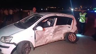 Kırıkkale'de iki otomobil çarpıştı: 3 yaralı