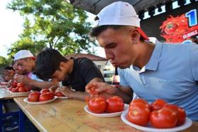 Elmalı'da 'Eskihisar Domates Festivali' yapıldı
