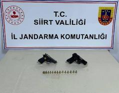 Siirt’te silah kaçakçılığı operasyonunda 1 gözaltı