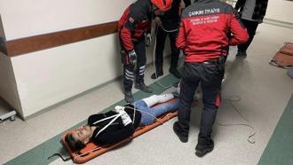 Çankırı'da hastane afet acil durum tatbikatı