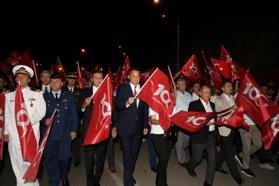 Cumhuriyetin 100. yılı Kaş'ta coşkuyla kutlandı