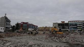 Trabzon’da kentsel dönüşüm enkazında deprem tatbikatı