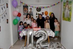Lösemi hastası Gülcihan'a sürpriz doğum günü kutlaması
