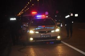 Karaman'da 15 alkollü sürücü yakalandı, 143 araç trafikten men edildi