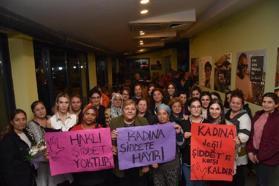 Ceyhan’da kadına şiddete karşı söyleşi