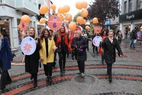 Edirne'de kadına şiddete karşı 'şiddetsiz adımlar' yürüyüşü
