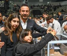 Başkan Akpolat, Beşiktaş Kulübü başkanlık seçimi için oy kullandı