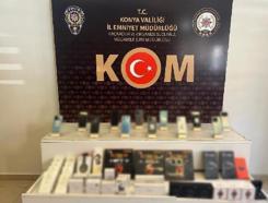 Konya'da 6 milyon TL değerinde kaçakçılık operasyonu