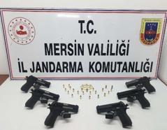 Mersin'de silah kaçakçılığı operasyonu