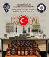 Kocaeli'de kaçak içki ve sigara operasyonu: 1 gözaltı