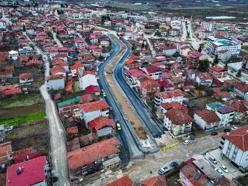 Erbaa Belediyesi’nin Yılmaz Kayalar Bulvarı’nda çalışmaları devam ediyor