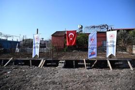 Osmaniye’de yerinde dönüşüm projesi kapsamında ilk inşaata başlandı