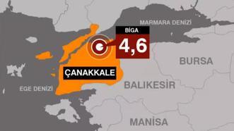 Son dakika... Çanakkale'de 4.6 büyüklüğünde deprem! İstanbul ve çevre illerde de hissedildi