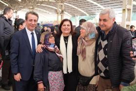 Başkan Çerçioğlu, Fatih Pazar Yeri'ni ziyaret etti