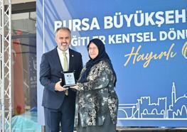 Bursa Büyükşehir Belediye Başkanı Aktaş; "100 bin konutluk kentsel dönüşüm projemizi hayata geçiriyoruz"