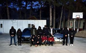 Kırklareli'de 8 düzensiz göçmen yakalandı