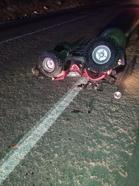 Otomobille çarpışan ATV sürücüsü ağır yaralandı